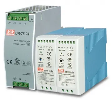 Planet 48V, 75W Din-Rail Power Supply (NDR-75-48, adjustable 48-56V DC Output) - Umag