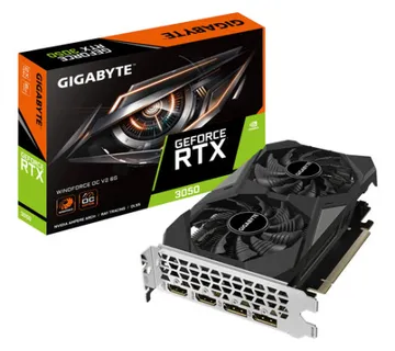 GIGABYTE GeForce RTX 3050 WINDFORCE OC V2 6G NVIDIA 6 GB GDDR6 - Umag