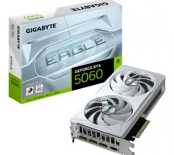 GIGABYTE GeForce RTX 5060 EAGLE OC ICE 8G NVIDIA 8 GB GDDR7 - Umag