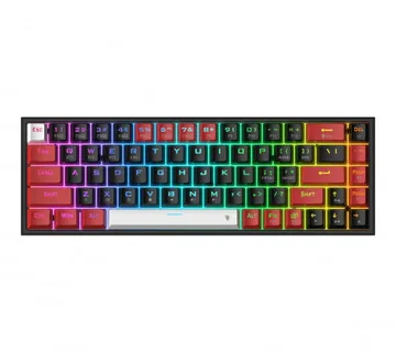 Keyboard - Redragon Castor K631rgb Pro Wired/wireless/bt Mechanical Red Switch - Umag