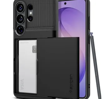 Spigen Slim Armor CS, crna - Samsung Galaxy S26 Ultra (ACS11036) - Umag