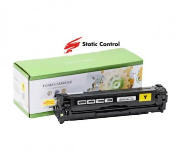 Toner Static Control HP Canon CB542A CE322A CF212A CRG-716Y CRG-731Y Yellow UNIVERSAL - Umag