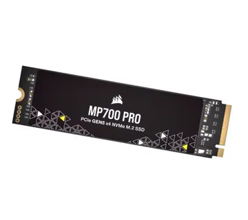 CORSAIR MP700 PRO 4TB SSD M.2 NVMe PCIe Gen. 5 x4, Read/Write Mb/s: 12,400/11,800 - Umag