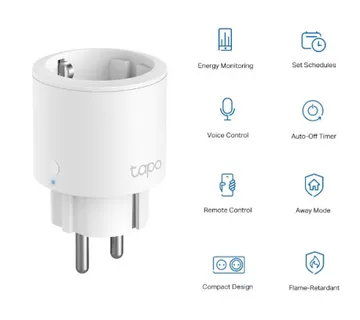 TP-Link Tapo Tapo P115 Mini Smart Wi-Fi monitoring - Umag