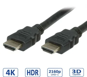 STANDARD HDMI Ultra HD kabel sa mrežom, M/M, v2.0, crni, 1.0m - Umag