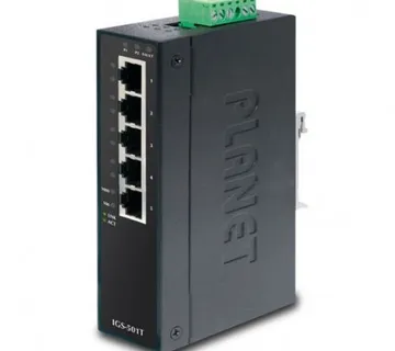 Planet Industrial 5P Gigabit Industrial Switch w wide operating Temp - Umag