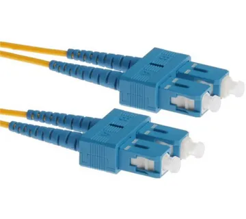 NFO Patch cord, SC UPC-SC UPC, Singlemode 9 125, G.657A2, Duplex, 5m - Umag