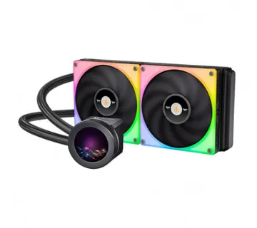 Thermaltake TOUGHLIQUID Ultra 280mm RGB AIO, water cooling (black) - Umag