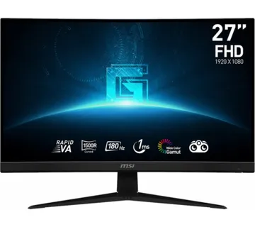 Monitor MSI G27C4 E3 / 27" / FHD / 180Hz / 1ms / curved / black - Umag