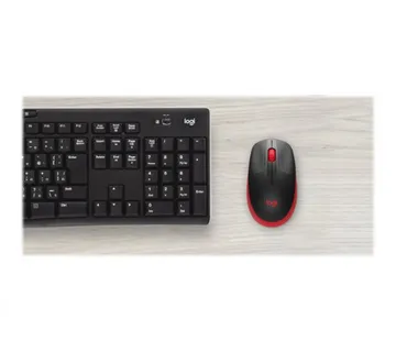 LOGI M190 Full-size wireless mouse Red - Umag