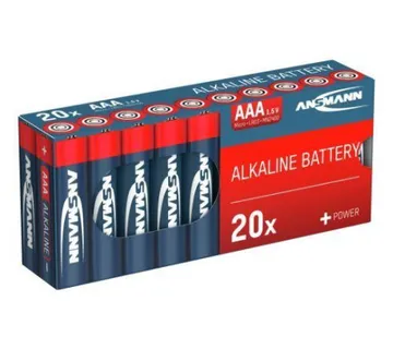 Ansmann Alkaline Battery AAA LR03 20 pcs. box - Umag