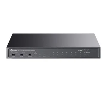 TP-Link 8-Port 10 100Mbps 3-Port Gigabit Desktop Switch with 8-Port PoE SL1311P - Umag