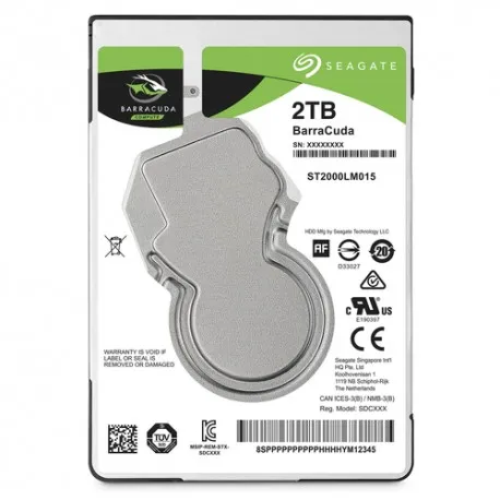 Seagate Barracuda BarraCuda 2.5" 2TB 2000GB Serial ATA III - cover