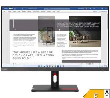 Monitor LENOVO ThinkVision S27i-30 27" / WLED / IPS / 100Hz / 4ms (black) - Umag