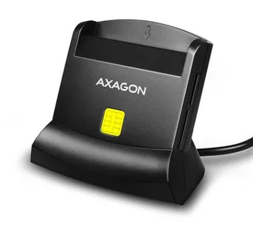 AXAGON CRE-SM2 USB Smart card reader - cover