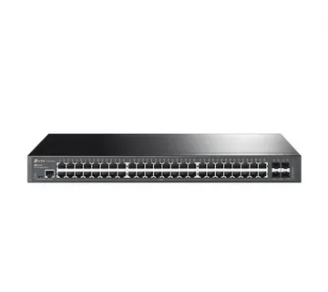 TP-Link 48-port Omada Gigabit Managed preklopnik (Switch) L2+, 48×G-LAN, 4×10G SFP+, 1×RJ45/1×Micro-USB console port, 1U 19" - Umag