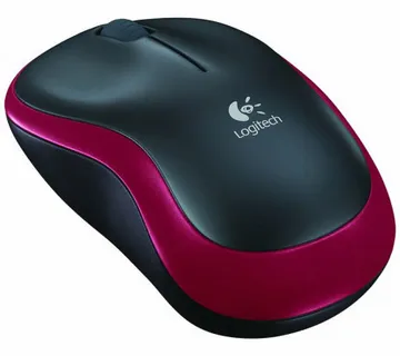Logitech M185 bežični optički miš, crvena - Umag