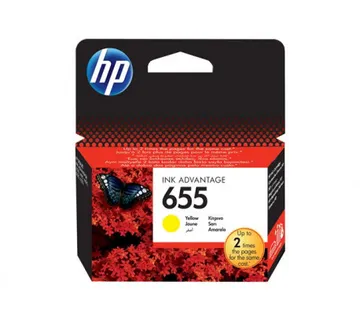 HP 655 ink cartridge yellow 600p - Umag
