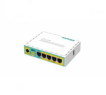 MikroTik (RB750UPr2) Router with 5 Ethernet ports and PoE Output - Umag