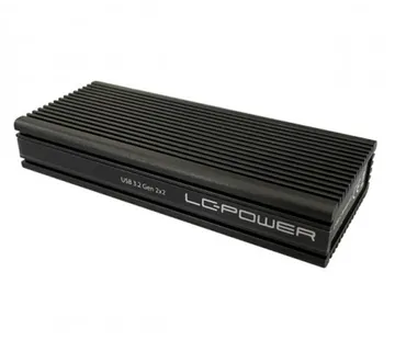 LC-Power kućište m.2 NvME, 2280, USB C 3.2 Gen 2x2 - Umag