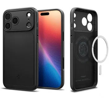 Spigen Thin Fit MagSafe, black - iPhone 17 Pro - Umag