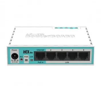 MikroTik (RB750Gr3) 5-Port Gigabit Router - cover