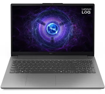 Laptop LENOVO LOQ 15IAX9E i7 / 16GB / 512GB SSD / 15,6" FHD IPS / NVIDIA GeForce RTX 4050 / Windows 11 Home (Luna Grey) - Umag