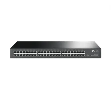 TP-Link 48-port Gigabit preklopnik (Switch), 48×10/100/1000M RJ45 ports, 1U 19" rack-mount, metalno kućište - Umag