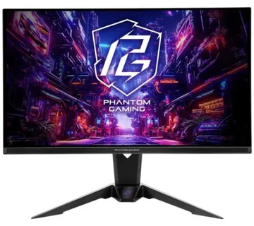 ASRock Gaming Monitor PGO27QFV, 27", QHD, QD-OLED, 360Hz, 0,03ms, WiFi Antenna - Umag