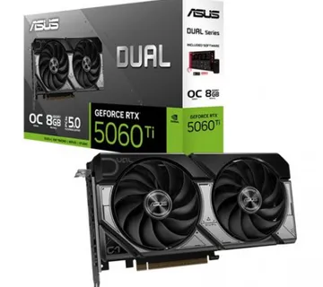 ASUS Dual GeForce RTX 5060 Ti 8GB GDDR7 - cover