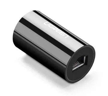 UGREEN zaštitni adapter protiv udara groma, RJ45, crni - Umag