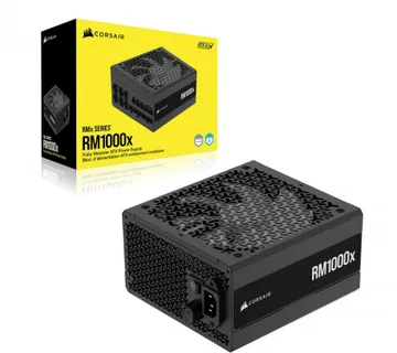 Napajanje Corsair RM1000x, 1000 WattATX 3.1, Cybenetics GOLD Certified, Fully Modular - Umag