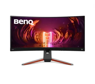 BenQ 34" EX3410R WQHD (3440×1440) VA 21:9 zakrivljeni 1000R, HDRi, 144Hz, 1ms, 400 cd/m2, 3000:1, 2×HDMI, DP, 2×USB-A 3.0, US - Umag
