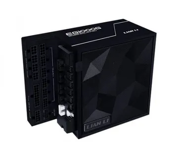 Lian Li EDGE 1000W, 80 PLUS Gold, 12VHPWR, HUB, Modularni, črn - Umag