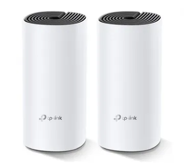 TP-Link AC1200 Deco M4 (2 pack) Mesh Wi-Fi, Dual-Band 300Mbps/867Mbps (2.4GHz/5GHz), 2×GLAN, 2×interna antena, Deco App - Umag
