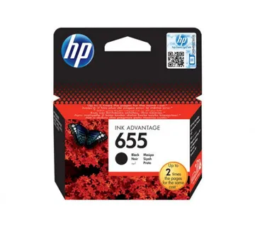 HP 655 ink cartridge black 550p - Umag