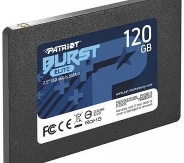 Patriot SSD Burst Elite R450/W320, 120GB, 7mm,2.5" - Umag