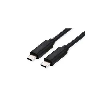 Roline USB4 Gen3x2 kabel TIP C-C M/M, Emark, 100W, 1.0m, crni - Umag