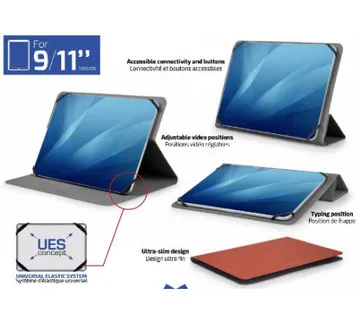 Port navlaka za tablet Noumea II 9/11", crna - Umag