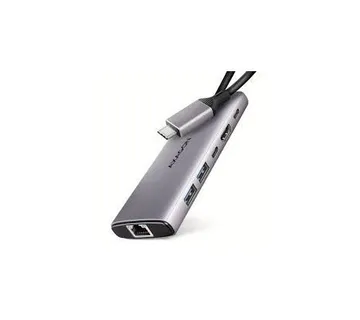 USB HUB AXAGON HMC-6G2L 2xUSB3.2 Gen 2, 1xUSB-C, HDMI, GLAN - Umag