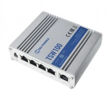 Teltonika TSW100 Teltonika TSW100 Industrial unmanaged switch - Umag