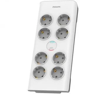 Philips prednaponska zaštita SPN7080WA, 8 utičnica - Umag