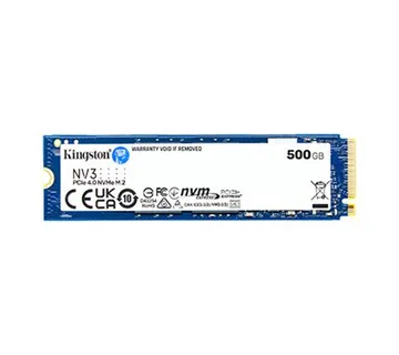 KINGSTON 500GB NV3 M.2 2280 PCIe 4.0 SSD - Umag