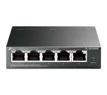 TP-Link TL-SG105PE - 5-Port Gigabit Easy Smart Switch - Umag