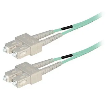 Transmedia Fibre optic MM OM4 Duplex Patch cable SC-SC 5m - Umag