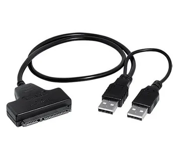 Transmedia SATA HDD adapter SATA 17-5 pin plug to USB 2.0 - Umag