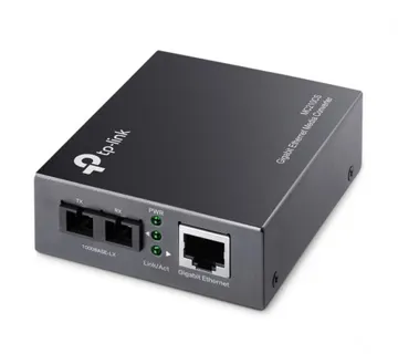 TP-Link Gigabit optički pretvarač 1000M RJ45 u 1000M single-mode SC, Full-duplex, do 20Km - Umag