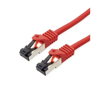 Roline VALUE S/FTP mrežni kabel Cat.8 (Class I), LSOH, stranded, 3.0m, crveni - Umag