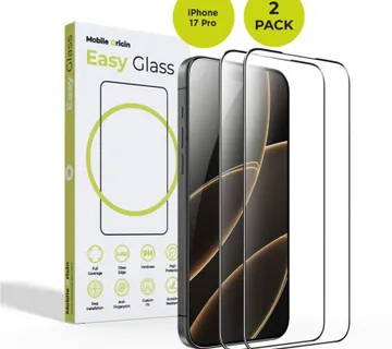Mobile Origin EasyGlass zaštitno staklo iPhone 17 Pro, 2 pack - Umag