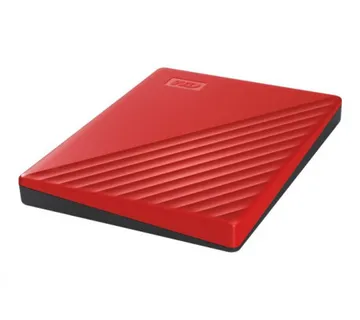 WD My Passport 2TB portable HDD Red - Umag